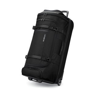 Detour 34" Wheeled Duffel New Black