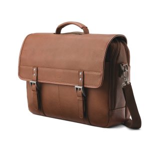 Classic Leather Flapover Cognac
