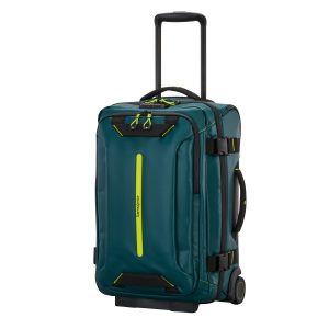 Ecodiver Carry-On Wheeled Duffel Dark Teal/Lime