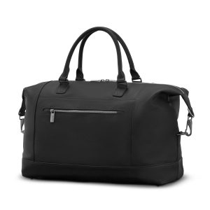 Classic Leather Weekender Black