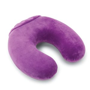 Memory Foam Pillow w/Pouch Ultraviolet