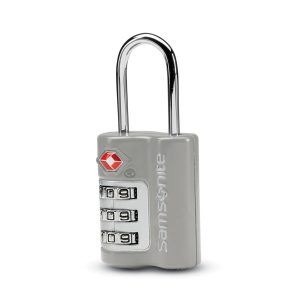 3 Dial Travel Sentry Combination Lock Light Grey