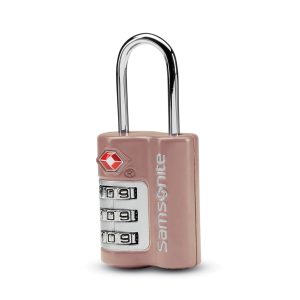 3 Dial Travel Sentry Combination Lock Dusty Rose