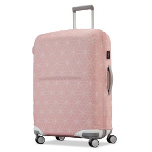 Printed Luggage Cover - XL Dusty Rose